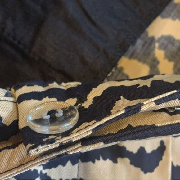 Good American Summer Boss A Line Shorts Sand Zebra Print Size 12 - Picture 7 of 11